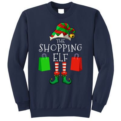 Shopping Elf Matching Family Group Christmas Party Sweatshirt