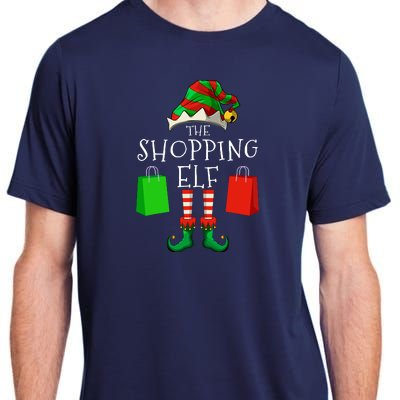 Shopping Elf Matching Family Group Christmas Party Adult ChromaSoft Performance T-Shirt