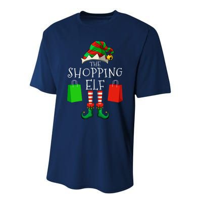 Shopping Elf Matching Family Group Christmas Party Performance Sprint T-Shirt