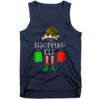 Shopping Elf Matching Family Group Christmas Party Tank Top