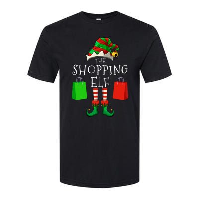 Shopping Elf Matching Family Group Christmas Party Softstyle CVC T-Shirt