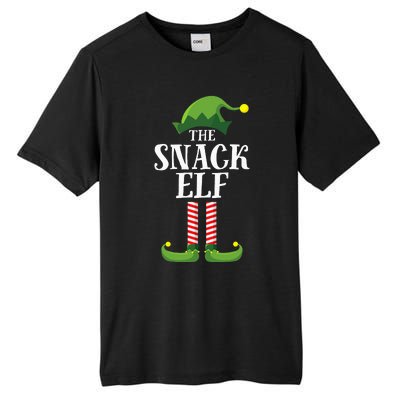 Snack Elf Matching Family Group Christmas Party Tall Fusion ChromaSoft Performance T-Shirt