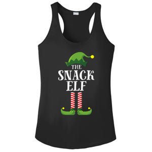 Snack Elf Matching Family Group Christmas Party Ladies PosiCharge Competitor Racerback Tank