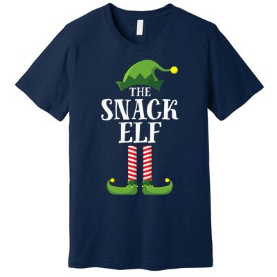 Snack Elf Matching Family Group Christmas Party Premium T-Shirt