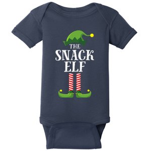 Snack Elf Matching Family Group Christmas Party Baby Bodysuit