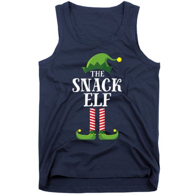 Snack Elf Matching Family Group Christmas Party Tank Top