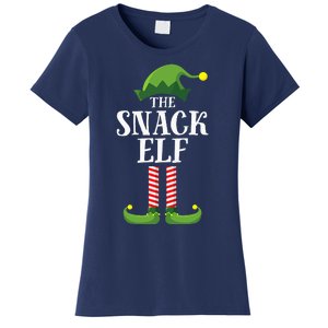 Snack Elf Matching Family Group Christmas Party Women's T-Shirt