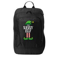 Sassy Elf Matching Family Group Christmas Party City Backpack