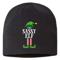 Sassy Elf Matching Family Group Christmas Party Sustainable Beanie