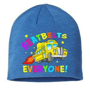 Seatbelts Everyone Magic School Bus Driver Halloween Costume Sustainable Beanie