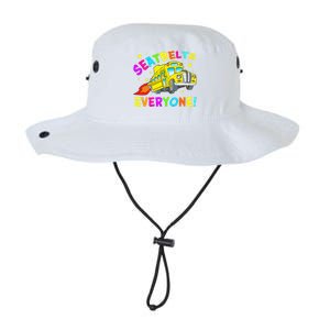 Seatbelts Everyone Magic School Bus Driver Halloween Costume Legacy Cool Fit Booney Bucket Hat