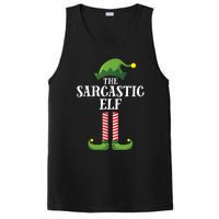 Sarcastic Elf Matching Family Group Christmas Party PosiCharge Competitor Tank