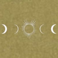 Solar Eclipse Moon Phases Totality Garment-Dyed Women's Muscle Tee
