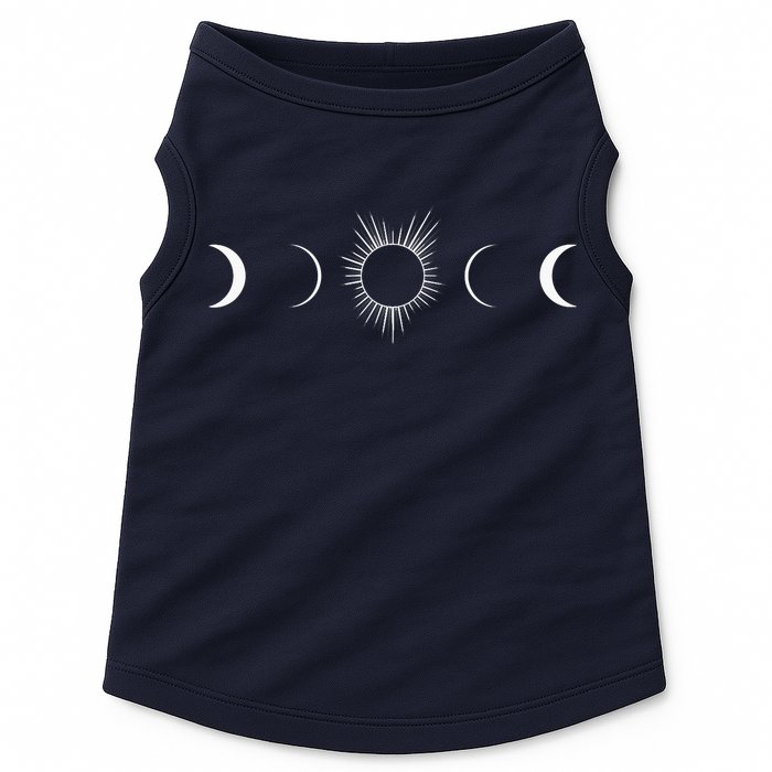 Solar Eclipse Moon Phases Totality Doggie Tank