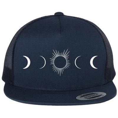 Solar Eclipse Moon Phases Totality Flatbill Hat