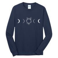 Solar Eclipse Moon Phases Totality Tall Long Sleeve T-Shirt
