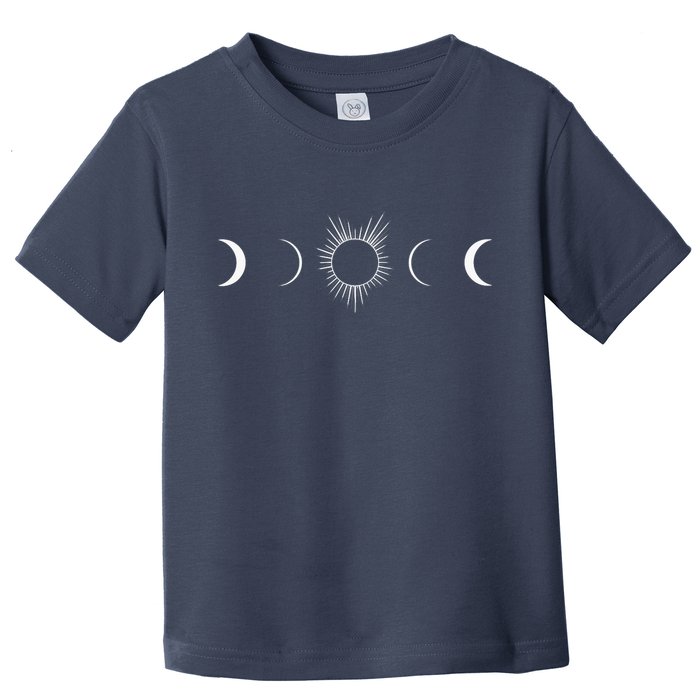 Solar Eclipse Moon Phases Totality Toddler T-Shirt