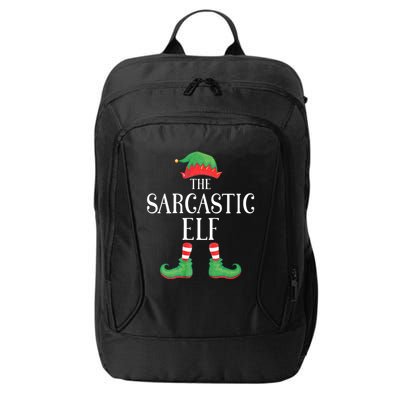 Sarcastic Elf Matching Group Xmas Funny Family Christmas City Backpack