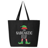 Sarcastic Elf Matching Group Xmas Funny Family Christmas 25L Jumbo Tote