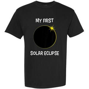 Solar Eclipse My First Solar Eclipse 2024 Eclipse Garment-Dyed Heavyweight T-Shirt