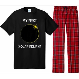 Solar Eclipse My First Solar Eclipse 2024 Eclipse Pajama Set