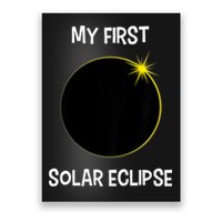 Solar Eclipse My First Solar Eclipse 2024 Eclipse Poster