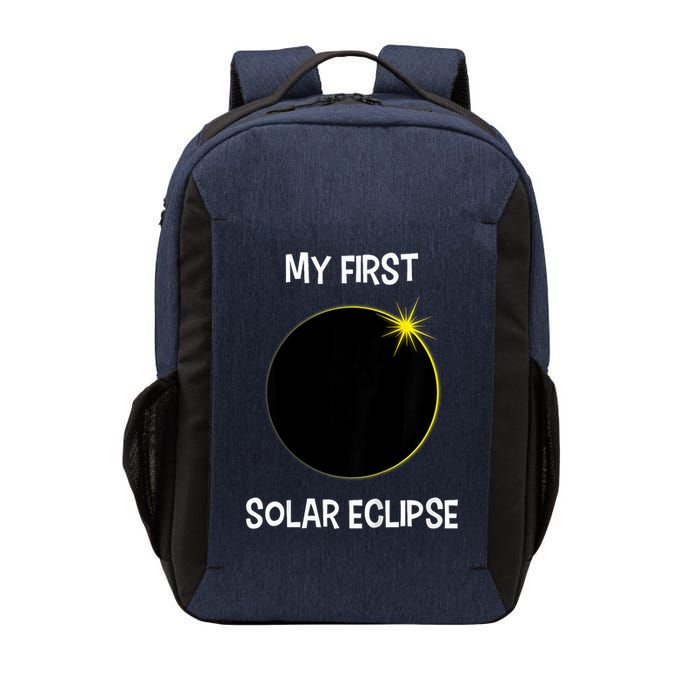Solar Eclipse My First Solar Eclipse 2024 Eclipse Vector Backpack