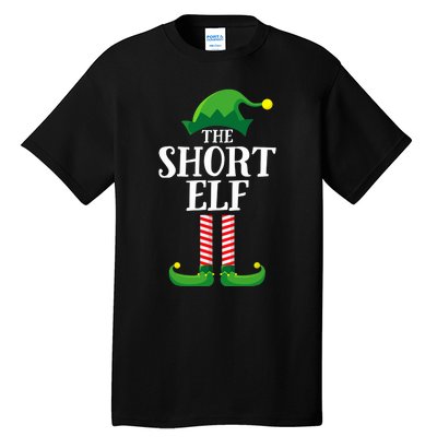 Short Elf Matching Family Group Christmas Party Tall T-Shirt