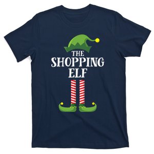 Shopping Elf Matching Family Group Christmas Party T-Shirt