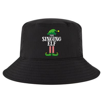 Singing Elf Matching Family Group Christmas Party Cool Comfort Performance Bucket Hat