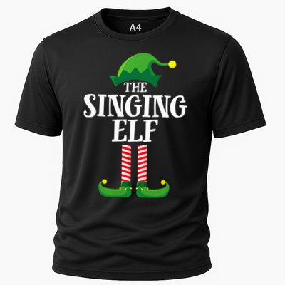 Singing Elf Matching Family Group Christmas Party Performance Shirt