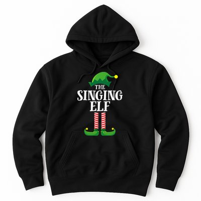 Singing Elf Matching Family Group Christmas Party Hoodie