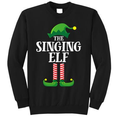 Singing Elf Matching Family Group Christmas Party Sweatshirt