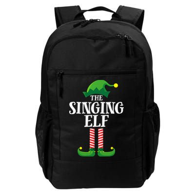 Singing Elf Matching Family Group Christmas Party Backpack