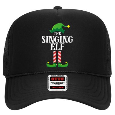 Singing Elf Matching Family Group Christmas Party Trucker Hat