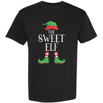 Sweet Elf Matching Group Xmas Funny Family Christmas Garment-Dyed Heavyweight T-Shirt