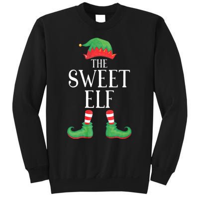 Sweet Elf Matching Group Xmas Funny Family Christmas Sweatshirt