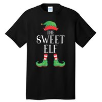 Sweet Elf Matching Group Xmas Funny Family Christmas Tall T-Shirt