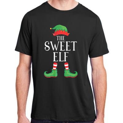 Sweet Elf Matching Group Xmas Funny Family Christmas Adult ChromaSoft Performance T-Shirt