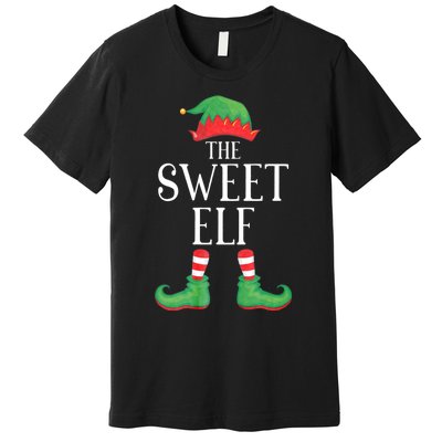 Sweet Elf Matching Group Xmas Funny Family Christmas Premium T-Shirt