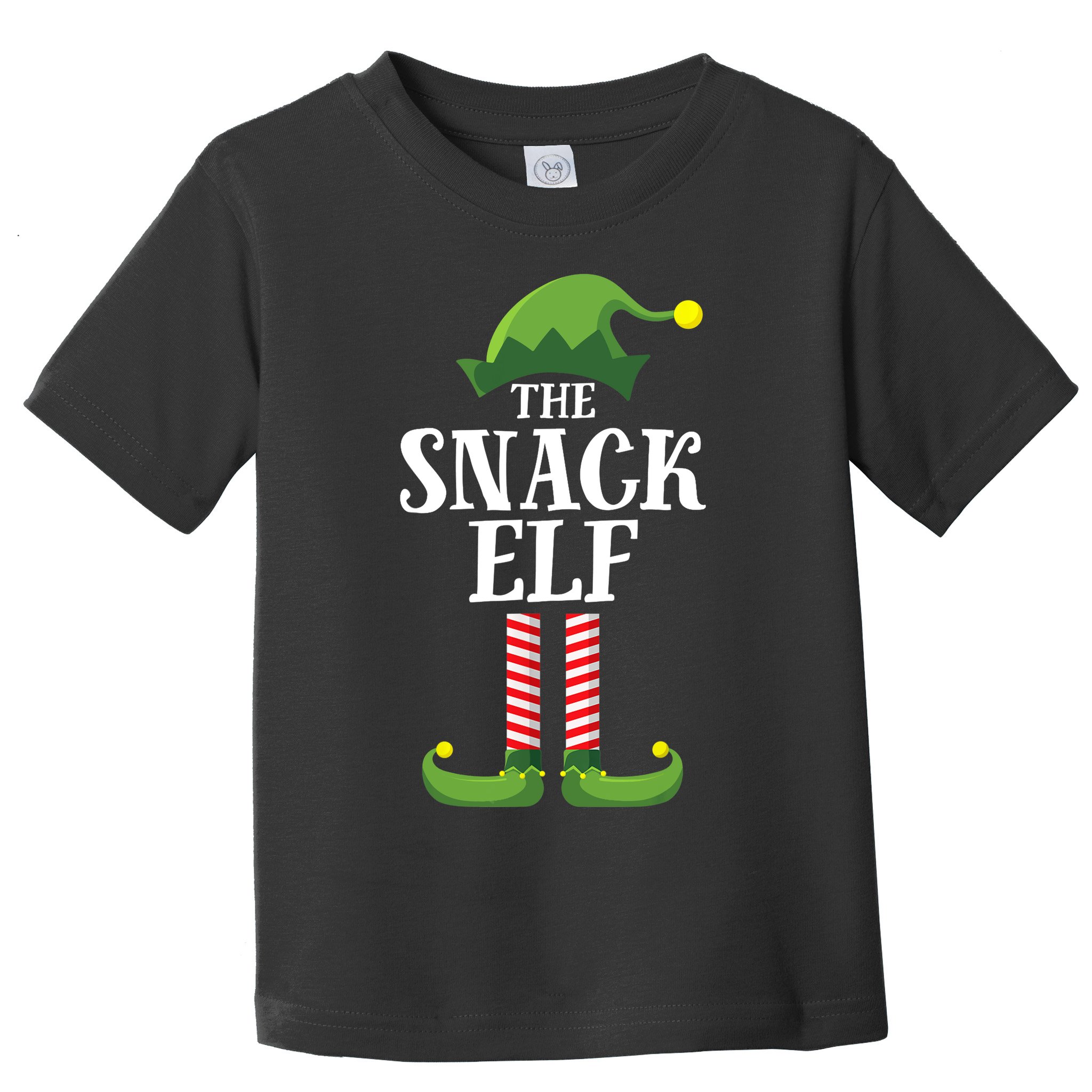 Snack Elf Matching Family Group Christmas Party Toddler T-Shirt