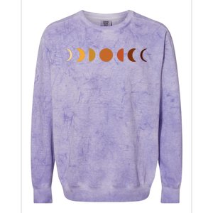 Solar Eclipse Moon Colorblast Crewneck Sweatshirt