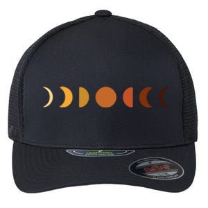 Solar Eclipse Moon Flexfit Unipanel Trucker Cap