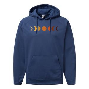 Solar Eclipse Moon Performance Fleece Hoodie