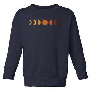 Solar Eclipse Moon Toddler Sweatshirt