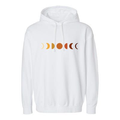 Solar Eclipse Moon Garment-Dyed Fleece Hoodie