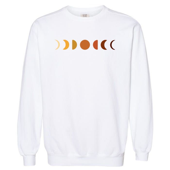 Solar Eclipse Moon Garment-Dyed Sweatshirt