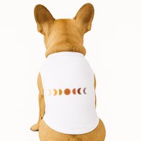 Solar Eclipse Moon Doggie Tank