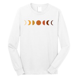 Solar Eclipse Moon Long Sleeve Shirt