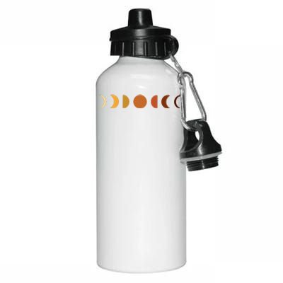 Solar Eclipse Moon Aluminum Water Bottle